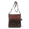 The SAK Leather Crossbody Purse (Teak Multi)